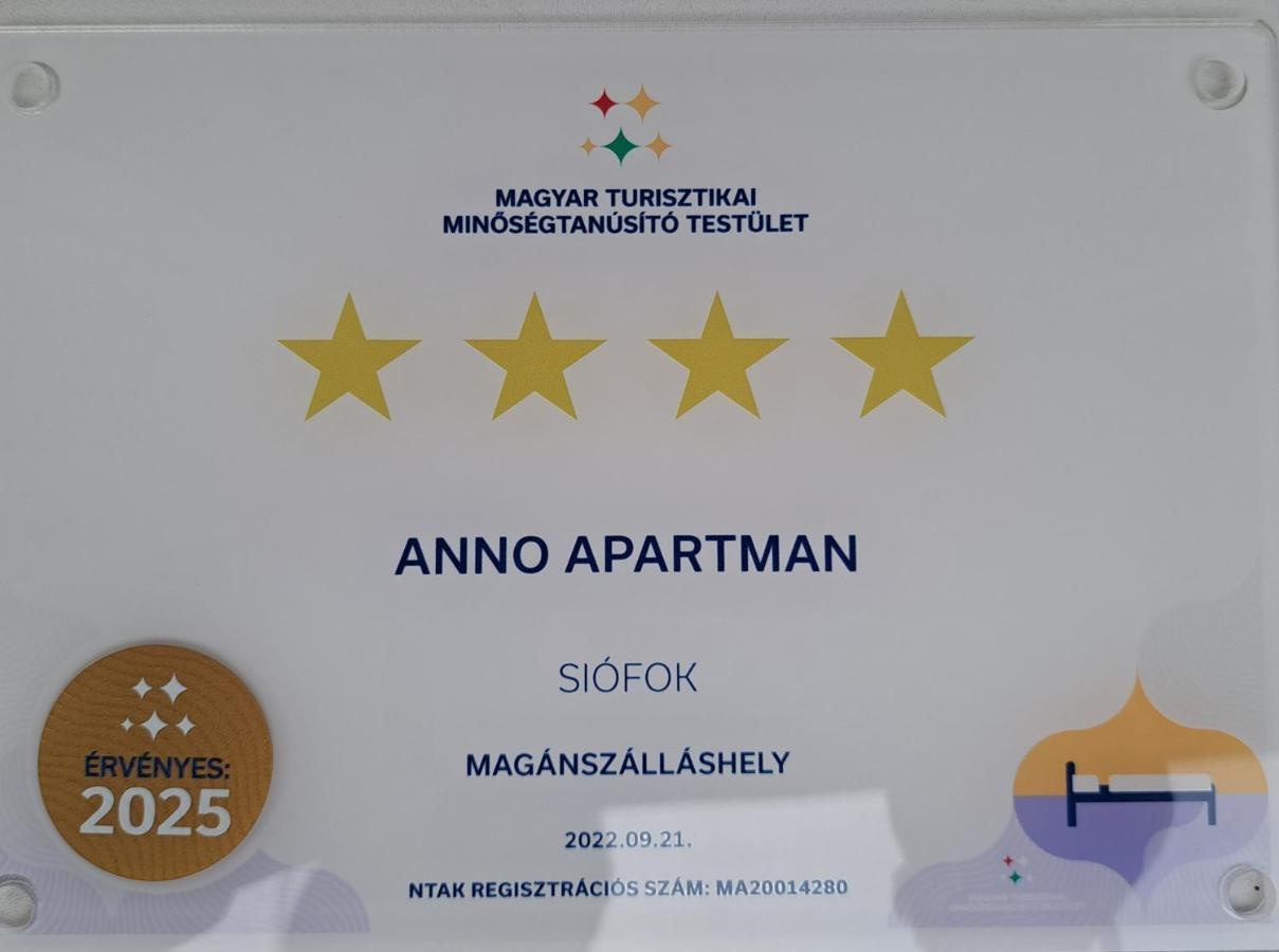 Anno Apartman Сиофок Екстериор снимка